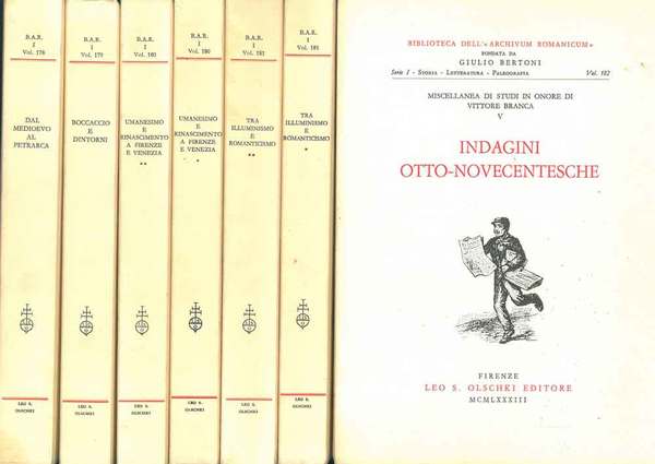 Miscellanea di studi in onore di Vittore Branca. I: Dal …