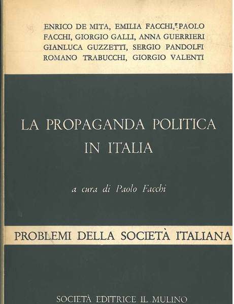 La propaganda politica in Italia (1953 e 1958)
