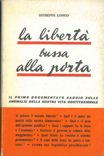 La libertà bussa alla porta