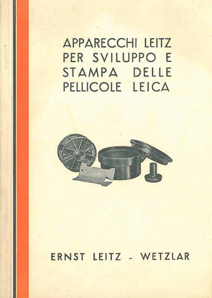 Apparecchi Leitz per lo sviluppo e stampa delle pellicole Leica
