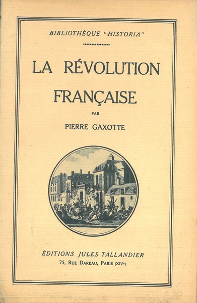 La révolution française. IL SOLO SECONDO VOLUME