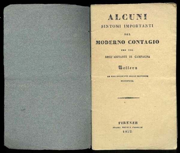 Alcuni sintomi importanti del moderno contagio per uso degl'abitanti di …