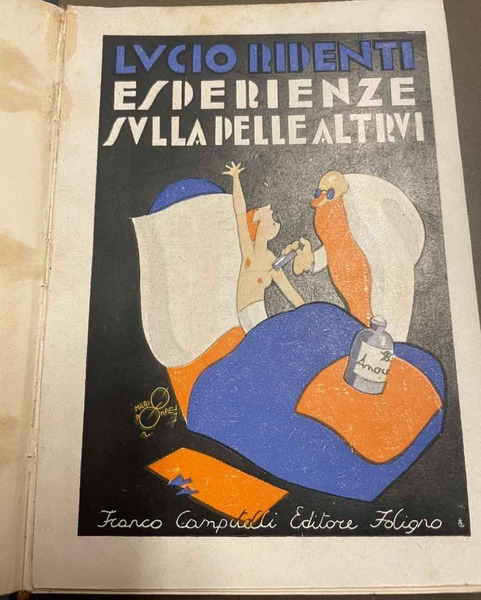 Esperienze sulla pelle altrui. Copertina di Mario Pompeo. Note, massime, …