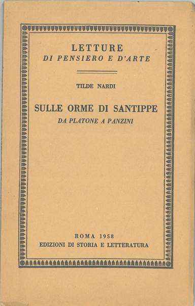 Sulle orme di Santippe. Da Platone a Panzini