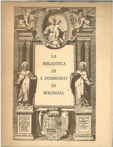 La biblioteca di San Domenico in Bologna