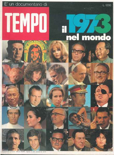 Il 1973 nel mondo. "Documentario di Tempo"