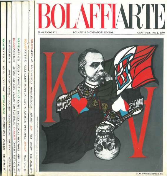 Bolaffi Arte, n. 66, anno VIII, gennaio - febbraio 1977