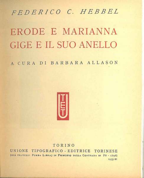 Erode e Marianna - Gige e il suo fratello A …