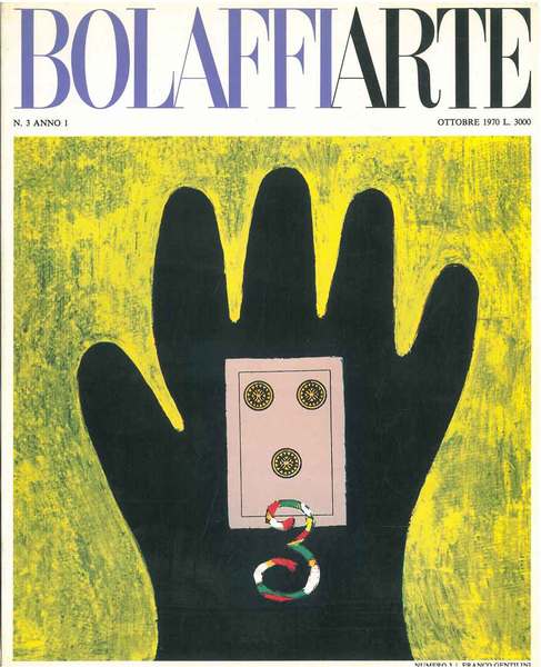 Bolaffiarte n. 3. Franco Gentilini. Riproduzione litografica (in 5 colori …