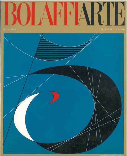 Bolaffiarte n. 5. Luigi Veronesi. Riproduzione fotolitografica (in 3 colori …