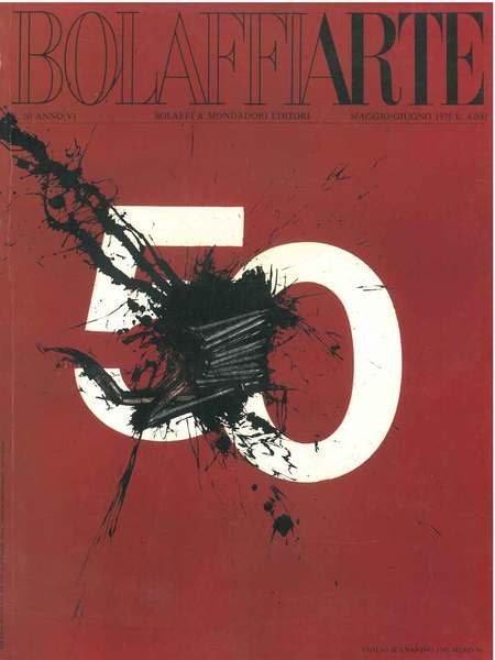 Bolaffiarte n. 50. Emilio Scanavino. Riproduzione fotolitografica (in 5 colori …