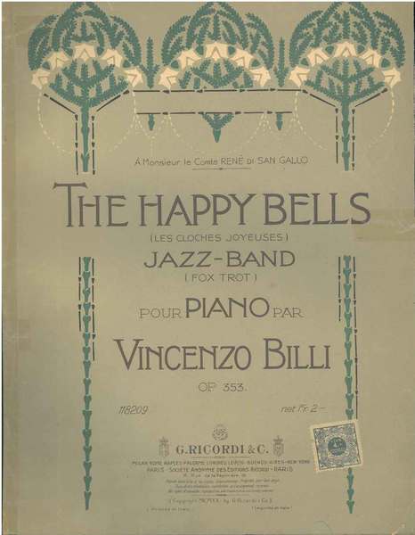 The Happy bells (Les cloches joyeuses). Jazz Band