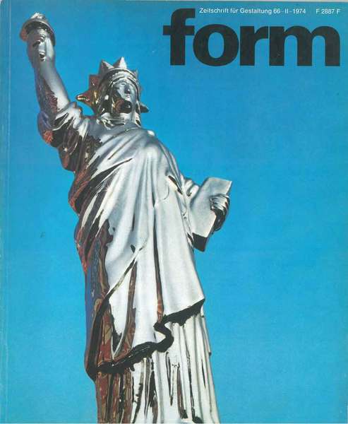 Form 66. Zeitschrift fur Gestaltung. II - 1974