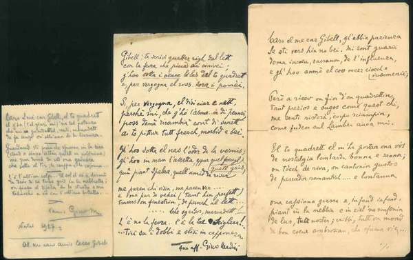 3 Lettere in vario formato
