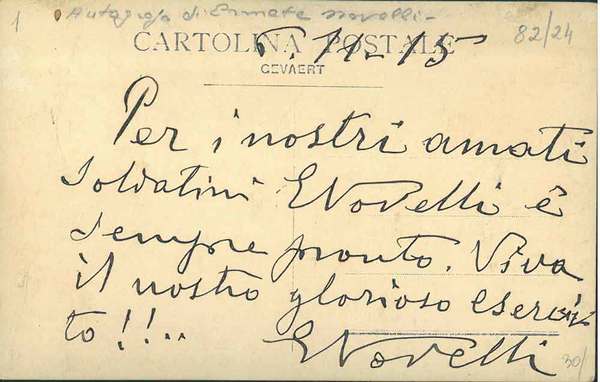 Cartolina illustrata di Perugia non viaggiata, datata "6.11.1915"