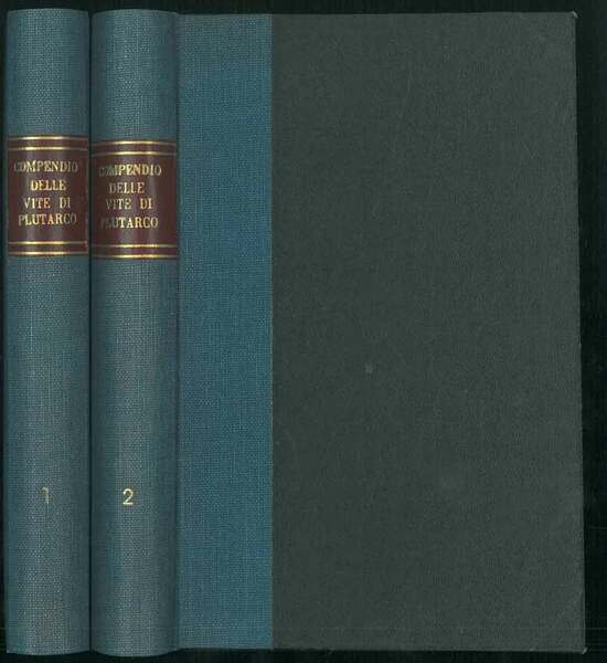 Compendio delle vite. Opera in 2 volumi.