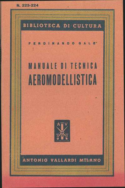 Manuale di tecnica aeromodellistica