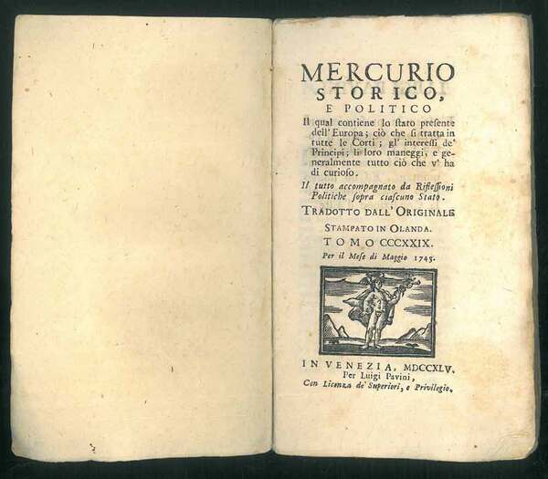 Mercurio storico e politico il quale contiene lo stato presente …