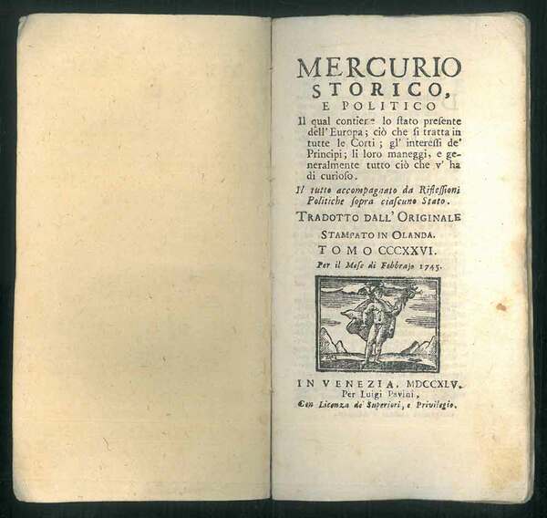Mercurio storico e politico il quale contiene lo stato presente …