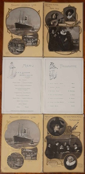 Holland - America Line. T. S. S. New Amsterdam. Old …