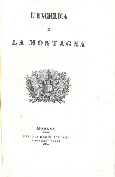 L' enciclica e la montagna