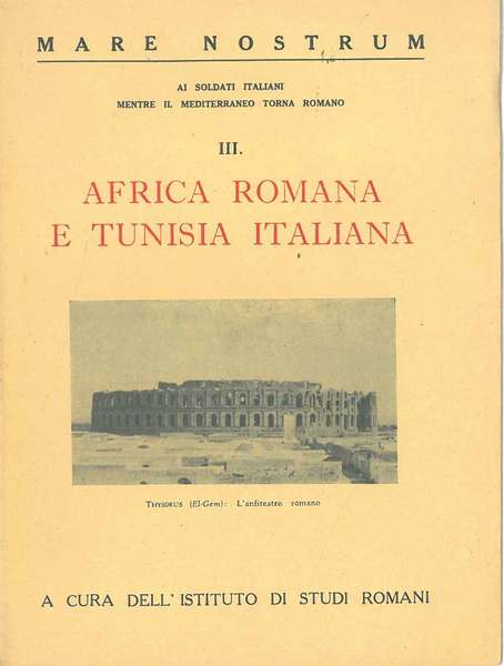 Africa romana e Tunisia italiana