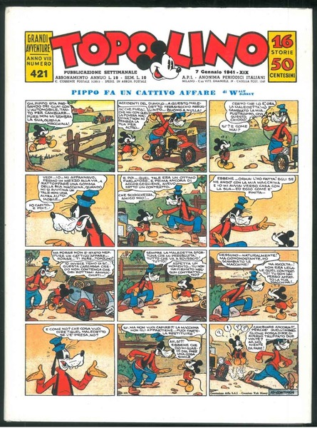 Topolino 1941-1. Grandi ristampe