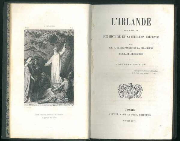 L'Irlande son origine, son histoire et sa situation présente. Nouvelle …