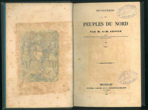 Révolutions des peuples du nord. 4 tomi in 2 volumi. …