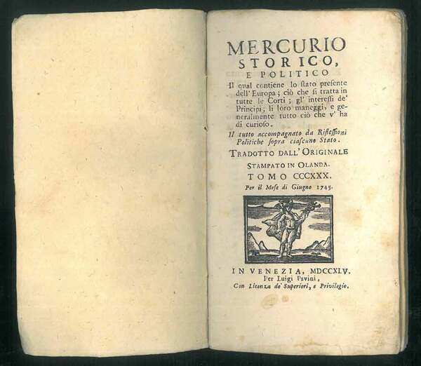 Mercurio storico e politico il quale contiene lo stato presente …