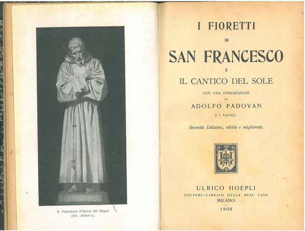 I Fioretti di S. Francesco e il cantico del sole