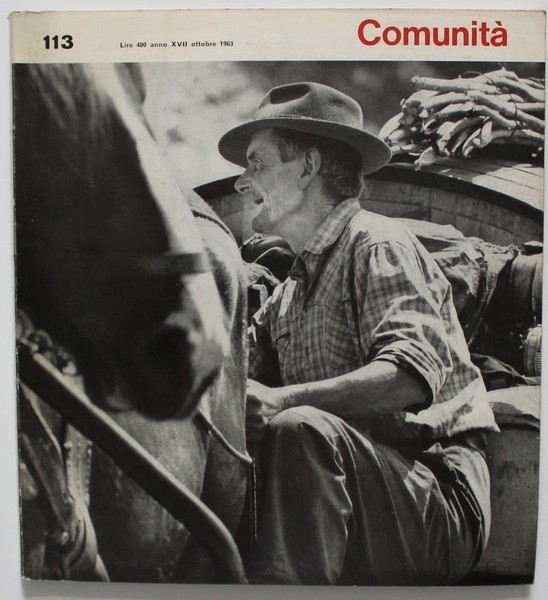 Comunità. Rivista mensile del movimento Comunità fondata da Adriano Olivetti. …