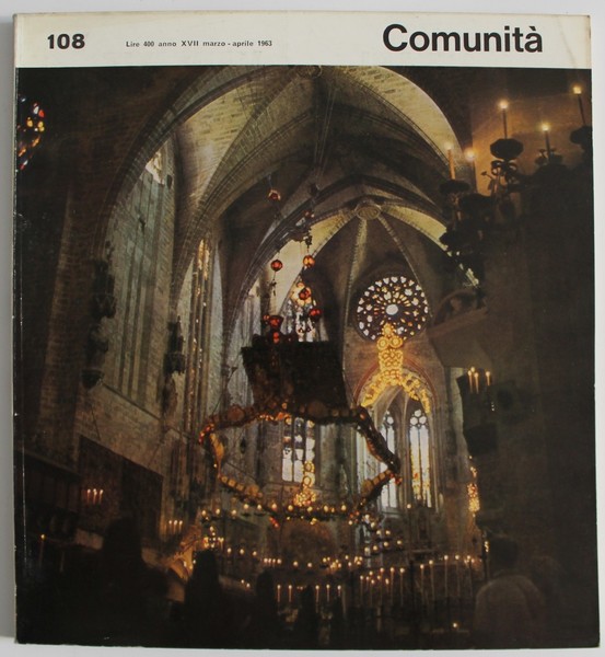 Comunità. Rivista mensile del movimento Comunità fondata da Adriano Olivetti. …