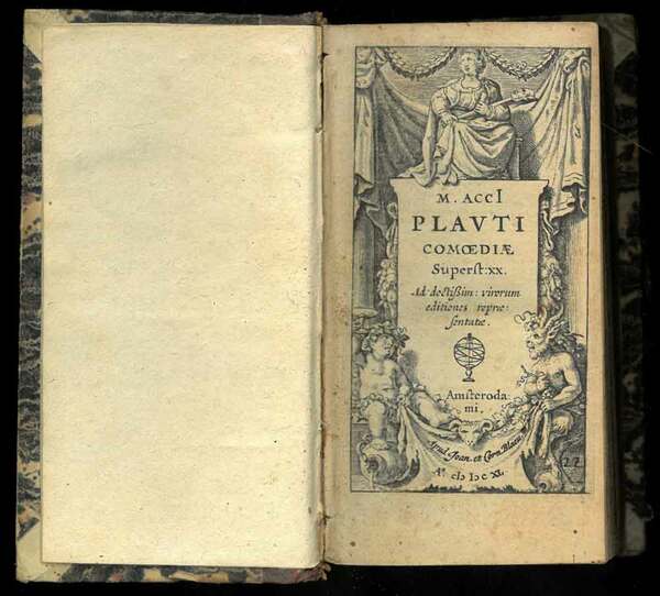 M. Acci Plautii Comoediae. Superst:XX. Ad doctissim: virorum editiones reprae …