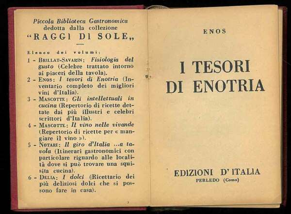 I tesori di Enotria.