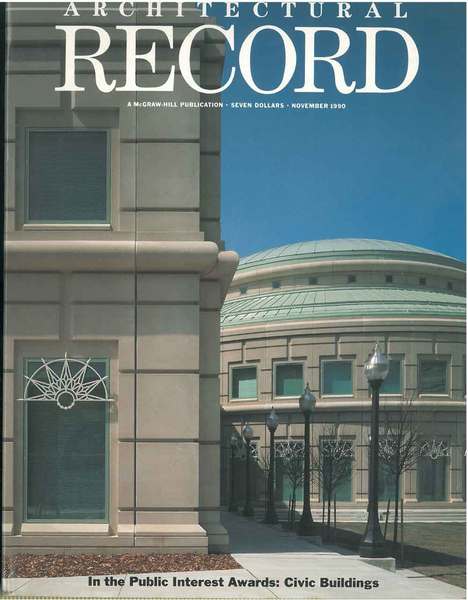 Architectural Record N.11 November 1990. Building Types Study: High-rise office …