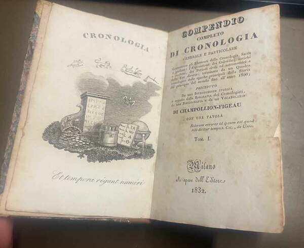Compendio completo di cronologia generale e particolare.Preceduto da una Introduzione …