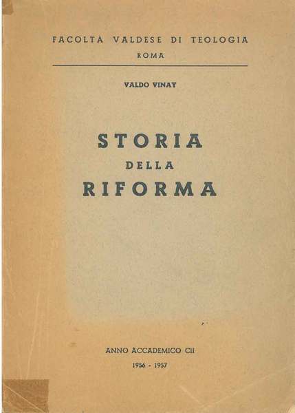 Storia della riforma
