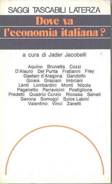 Dove va l'economia italiana?