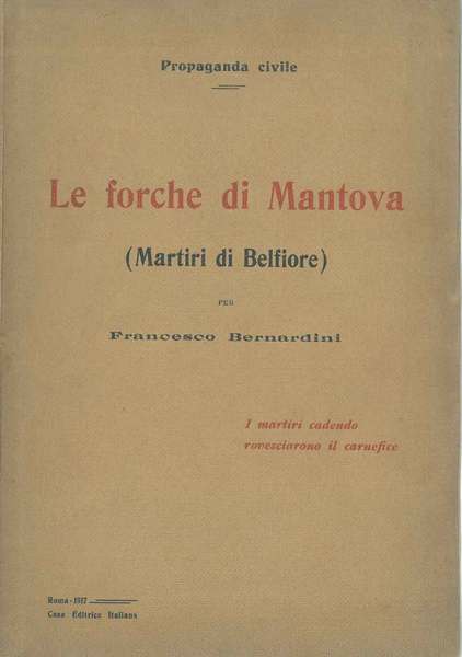 Le forche di Mantova (Martiri di Belfiore)