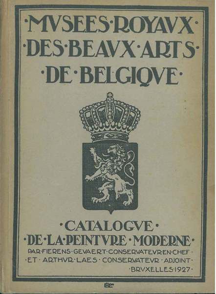 Musées Royaux des beaux-arts de Belgique : catalogue de la …