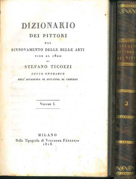 Dizionario dei pittori dal rinnovamento delle belle arti fino al …