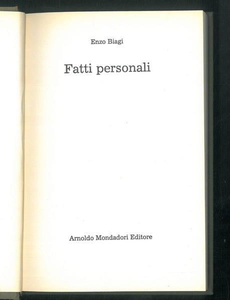 Fatti personali