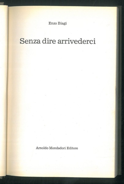 Senza dire arrivederci