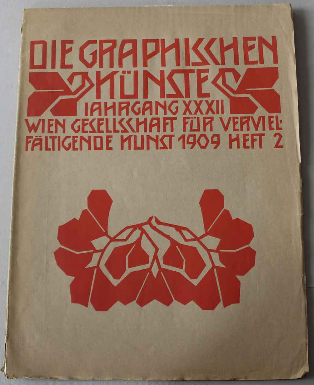 Die Graphischen Künste. Anno XXXII. Mitteilungen der Gesellschaft für vervielfältigende …