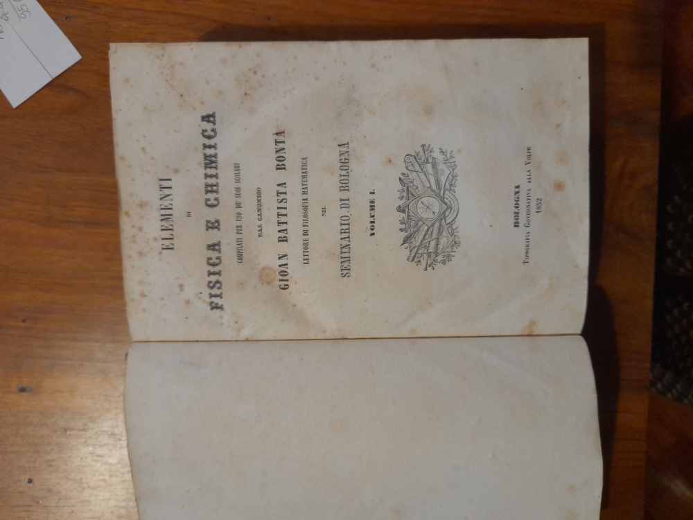 Elementi di fisica chimica compilati per uso dè suoi scolari …