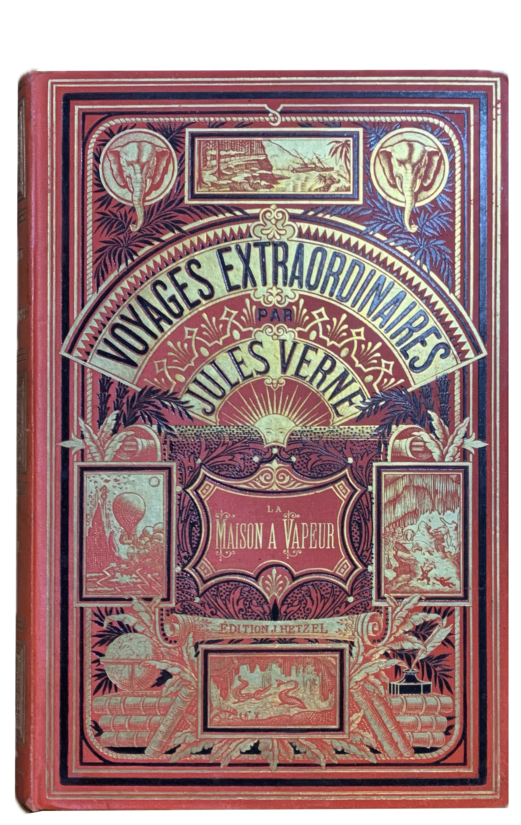 La Maison A Vapeur: A Travers L'inde Septentrionale (Voyages Extraordinaires)