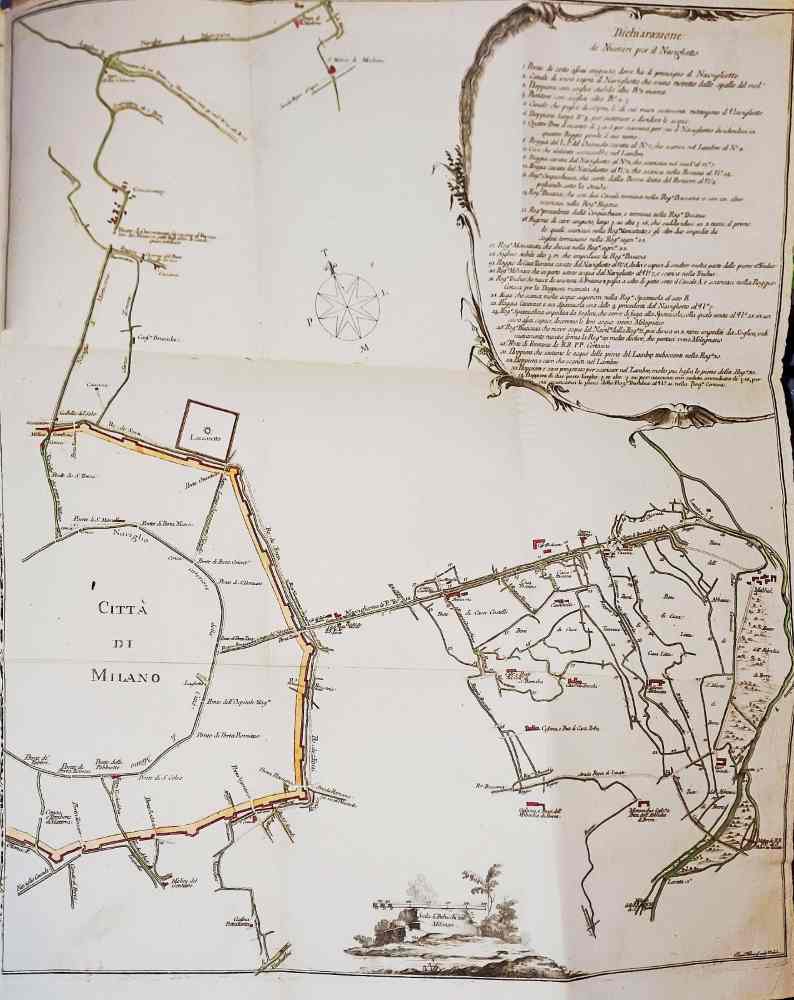 (Miscellanea sui navigli di Milano). Delle origini delle inondazioni del …