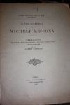 LA VITA SCIENTIFICA DI MICHELE LESSONA DAL SOCIO LORENZO CAMERANO …