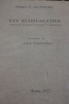 Lo Zodiacone. ZIBALDONE DI SEGNI,CARATTERI E PERSONAGGI. 1977. I ED